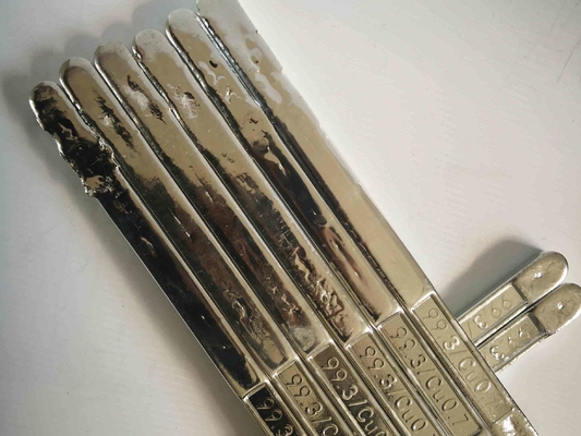 T100 Tin-Copper-Nickel Solder Bar  Suitable For All Kinds Of Wave Soldering  Lead-Free Solder Bar