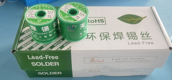 Sn99.3Cu0.7 1000g 무연 은 수용성 0.3 Mm 솔더 와이어 ECO